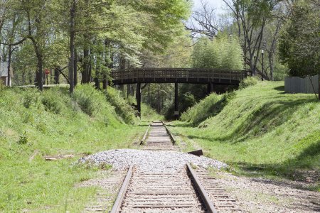 Het spoor richting Terminus